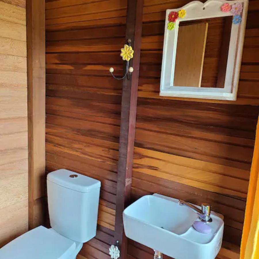 Chale Com Agua De Nascente E Com Vista Panoramica Villa Lumiar Luaran gambar
